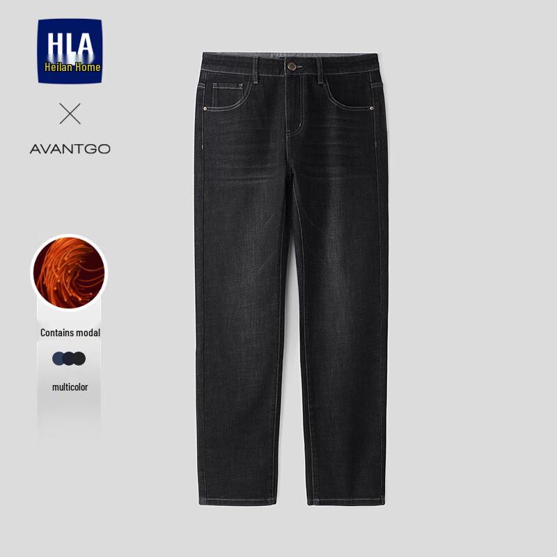 

Джинсы мужские прямого кроя с пятью карманами 37