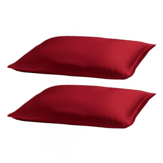 Satin Pillowcase Smooth Cooling Faux Silk Pillow Case for Sleeping Wrinkle-Free Pillow Cover for Women Men