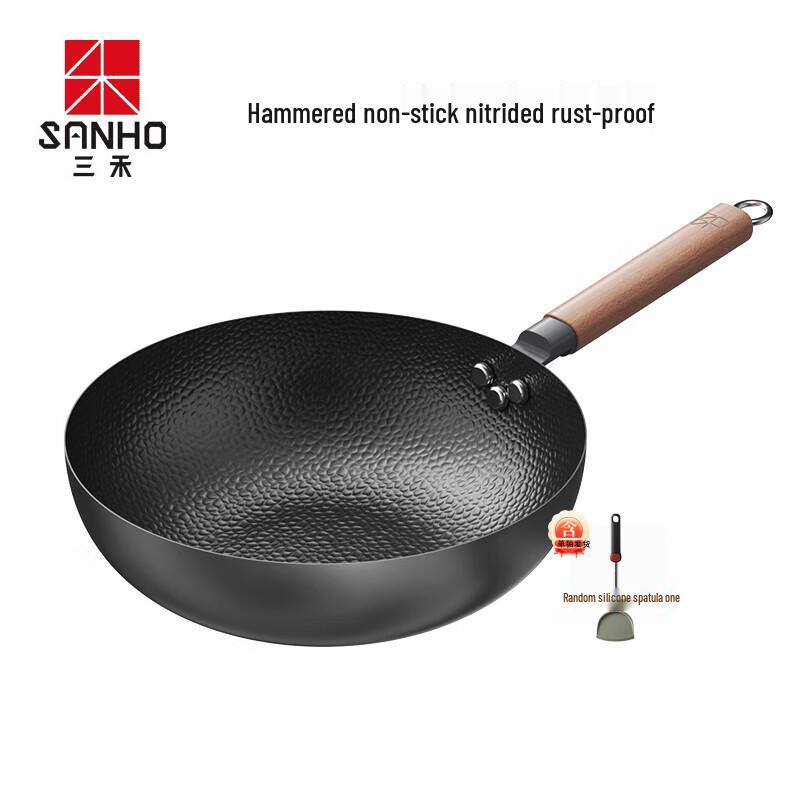 SANHO Dream Flavor Non-Stick Iron Wok
