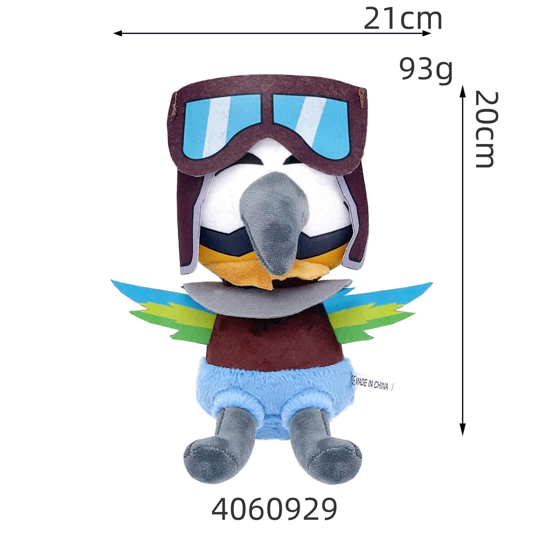 Nieuwe Indigo Park Rambly Raccoon Adelaar Leeuw Slang Pluche Speelgoed Anime Spel Zachte Gevulde Pluchepop Kamer Decoratie Verjaardagscadeau
