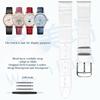 Leather watch strap women for Original MIDO BARONCELLI M027 M007 BELLUNA M024 RAINFLOWER M043 Top layer of cowhide watchband