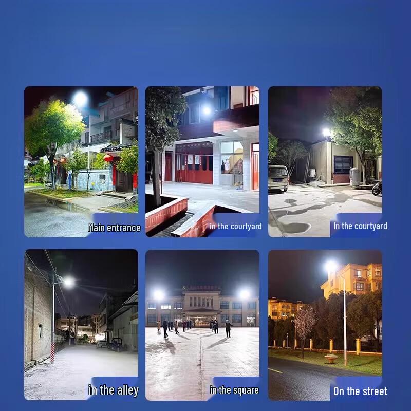 Jundingying 30000W Outdoor Solar LED Sensor Street Light