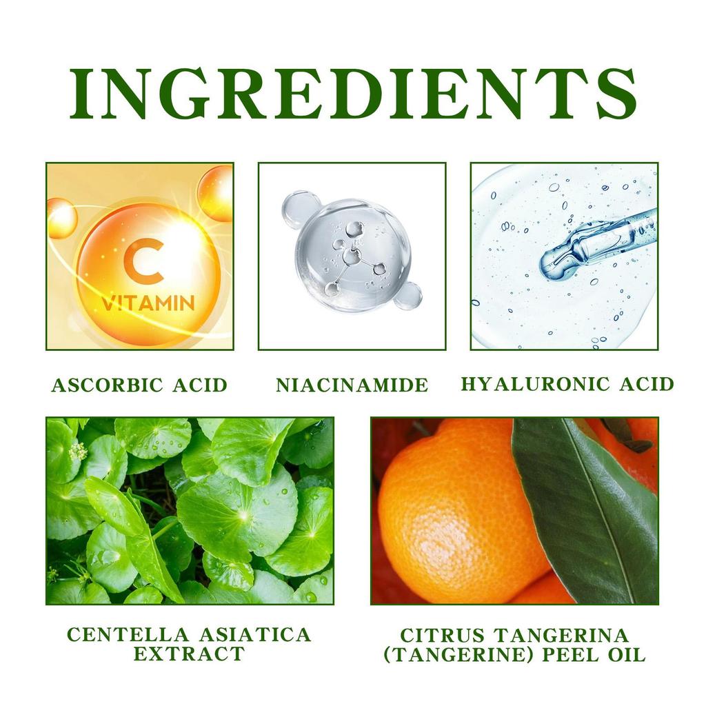 West&Month Vitamin C Serum Hydrates and moisturizes for soft, smooth skin Brightens complexion For facial use 30ml/box