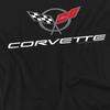 Chevrolet Unisex Adult Corvette Modern Emblem T-Shirt