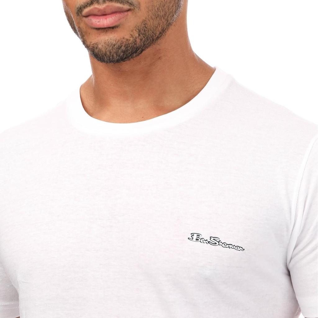 Ben Sherman Mens Otto T-Shirt (Pack of 3)