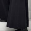 Herren Hose Übergröße Einfarbige Elastische Taille Weiter Bein Punk Warm Schnürung Japanischer Stil Herrenhose für Cosplay