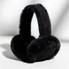 Wool Plush Earmuffs Ear Warmers Women New Khaki Fashion Sheepskin Fur Earmuffs For Winter Warm Headphones Muffs Woman Cover