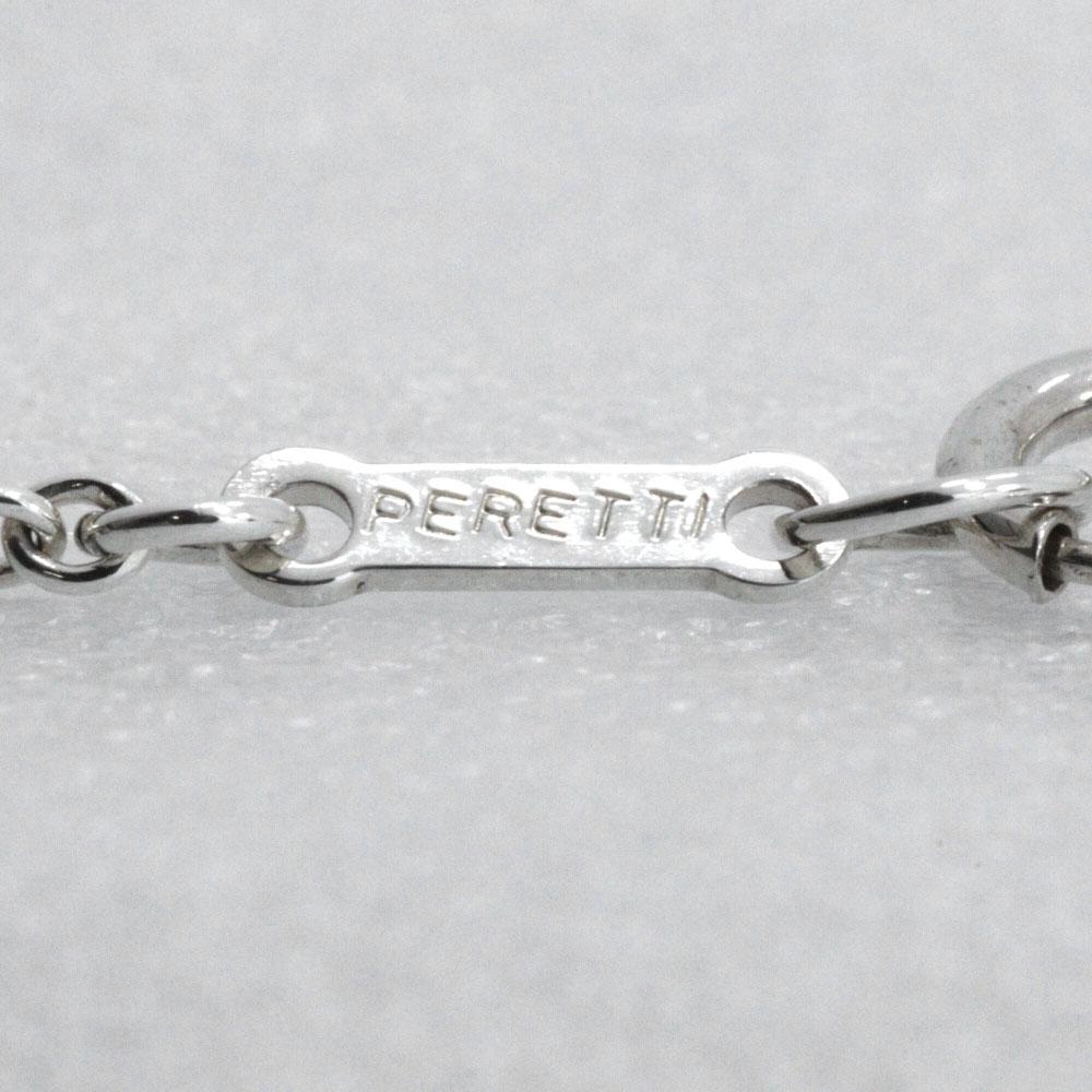 TIFFANY&Co. Bean Necklace Elsa Peretti Silver925 10.9g Women Used