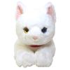Sunlemon Knee Cat Odd Eye White M 17 X 18 X 47cm Stuffed Animal P-1832