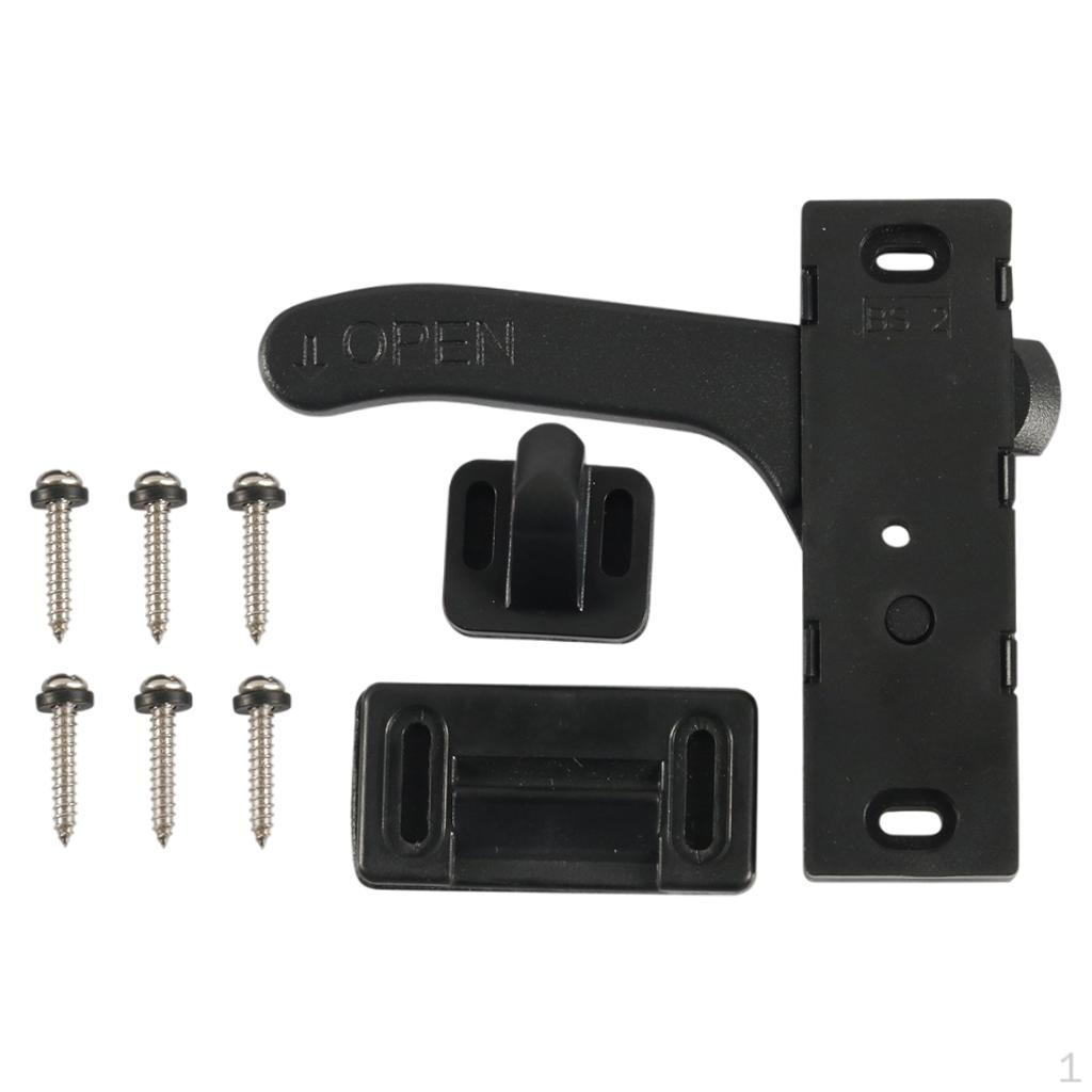 

RV Screen Door Latch, Handle for RV, with Screws, Trailer Motorhone Replacement RH Passenger Handel