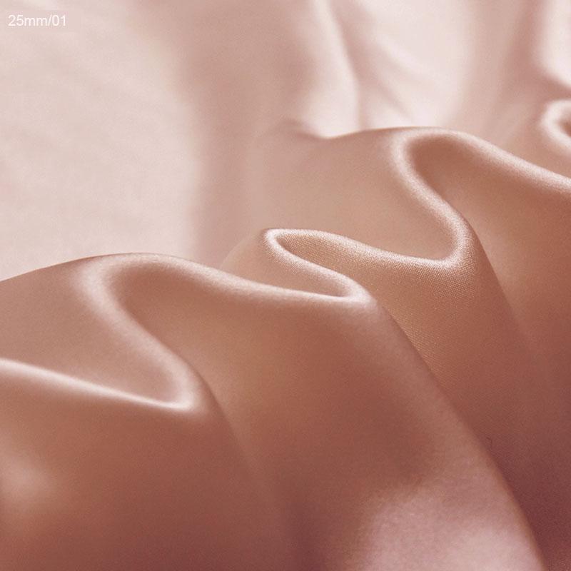 in Stock 25mm Silk Material Textiles 100% Pure Natural Mulberry Silk Satin Charmeuse Duchess Fabric