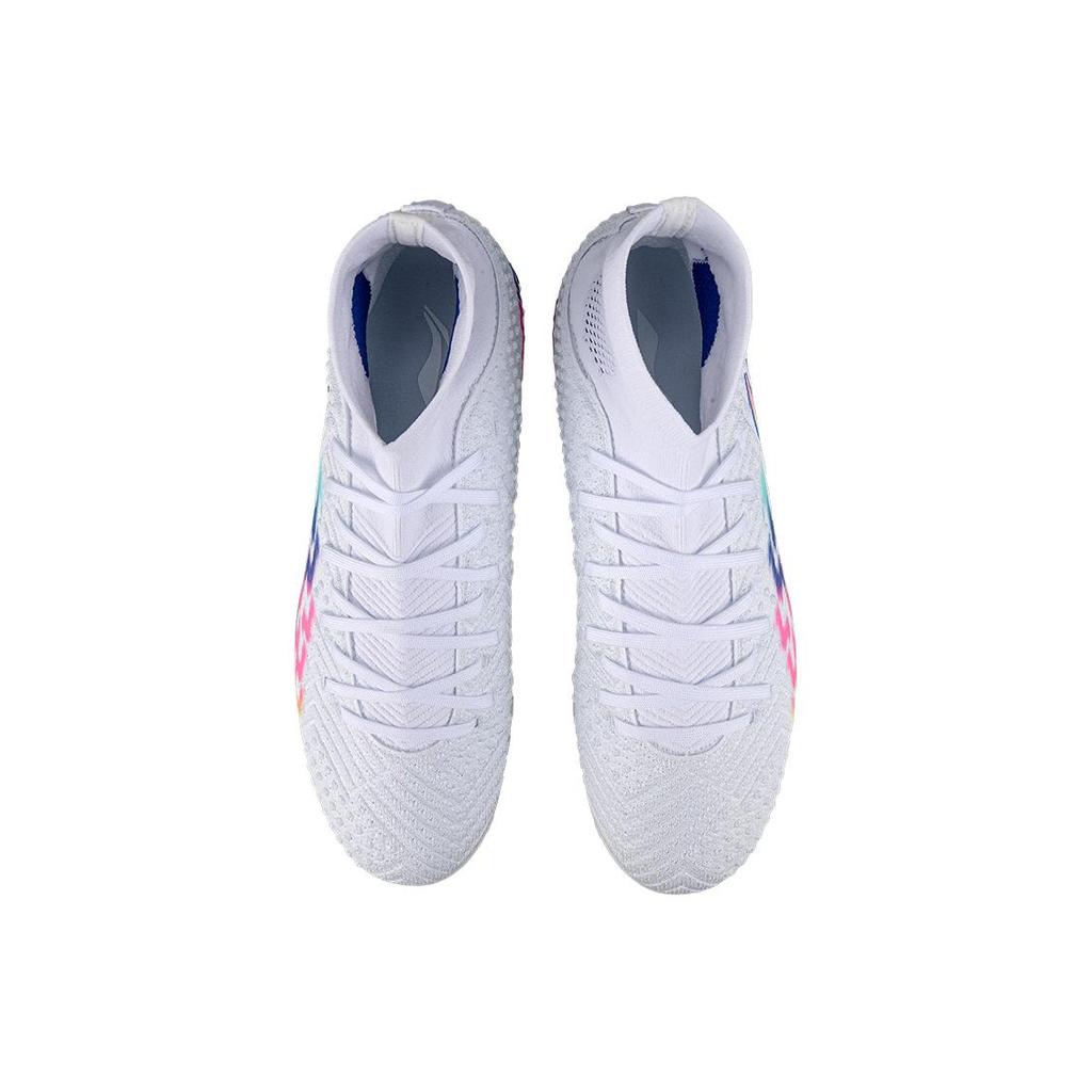 Li Ning Shadow Swift 2 TF Kunstrasen Rasen Dämpfung Fußballschuhe Herren Blau Weiß Bunt YSTU021-2