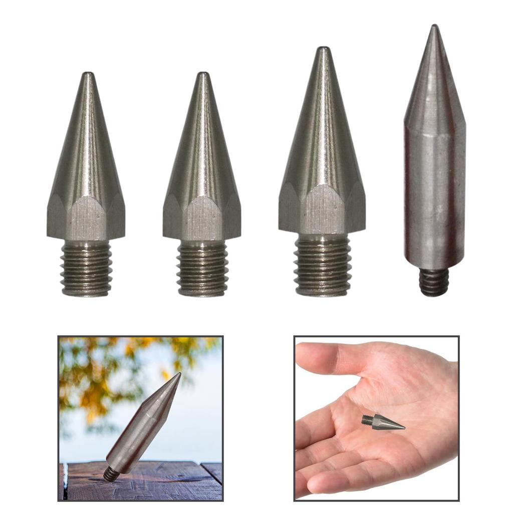 Prism Replacement Point Supply Heavy Duty Replaceable Tip Tip of Prism Pole