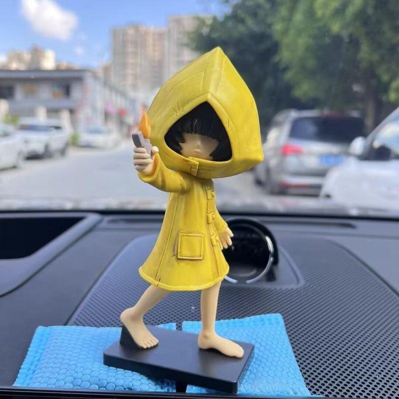 17cm Little Nightmares Anime Figurine Action Toy - Collectible Six Figure Mono For Kids Christmas Decoration Gift Hot Game Model
