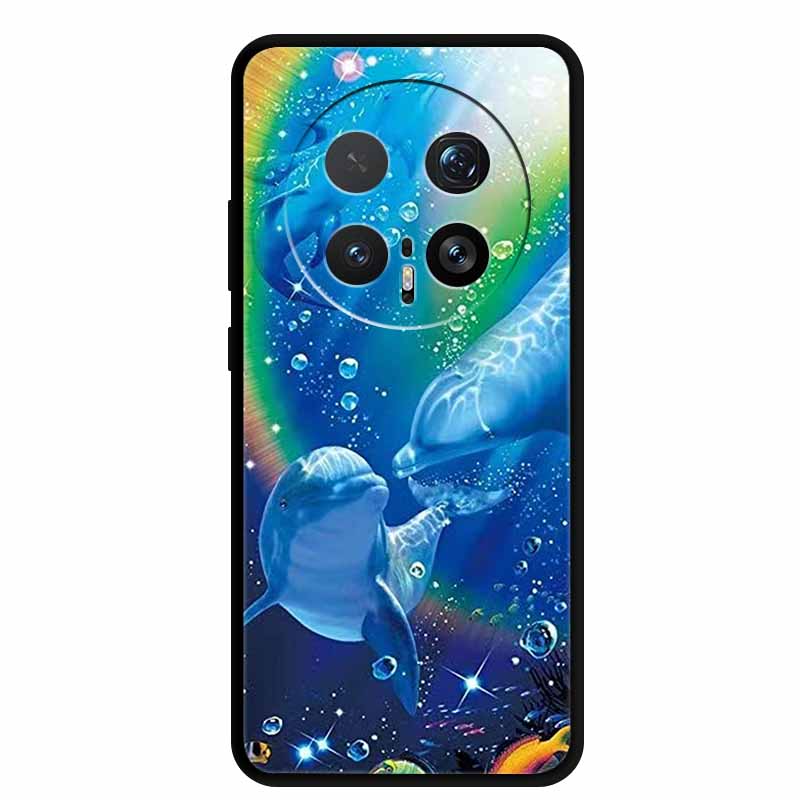 For Honor Magic8 Case Luxury Animal Soft Silicone TPU Phone Back Cover for Honor Magic8 Pro Magic 8 Shockproof Protective Capa