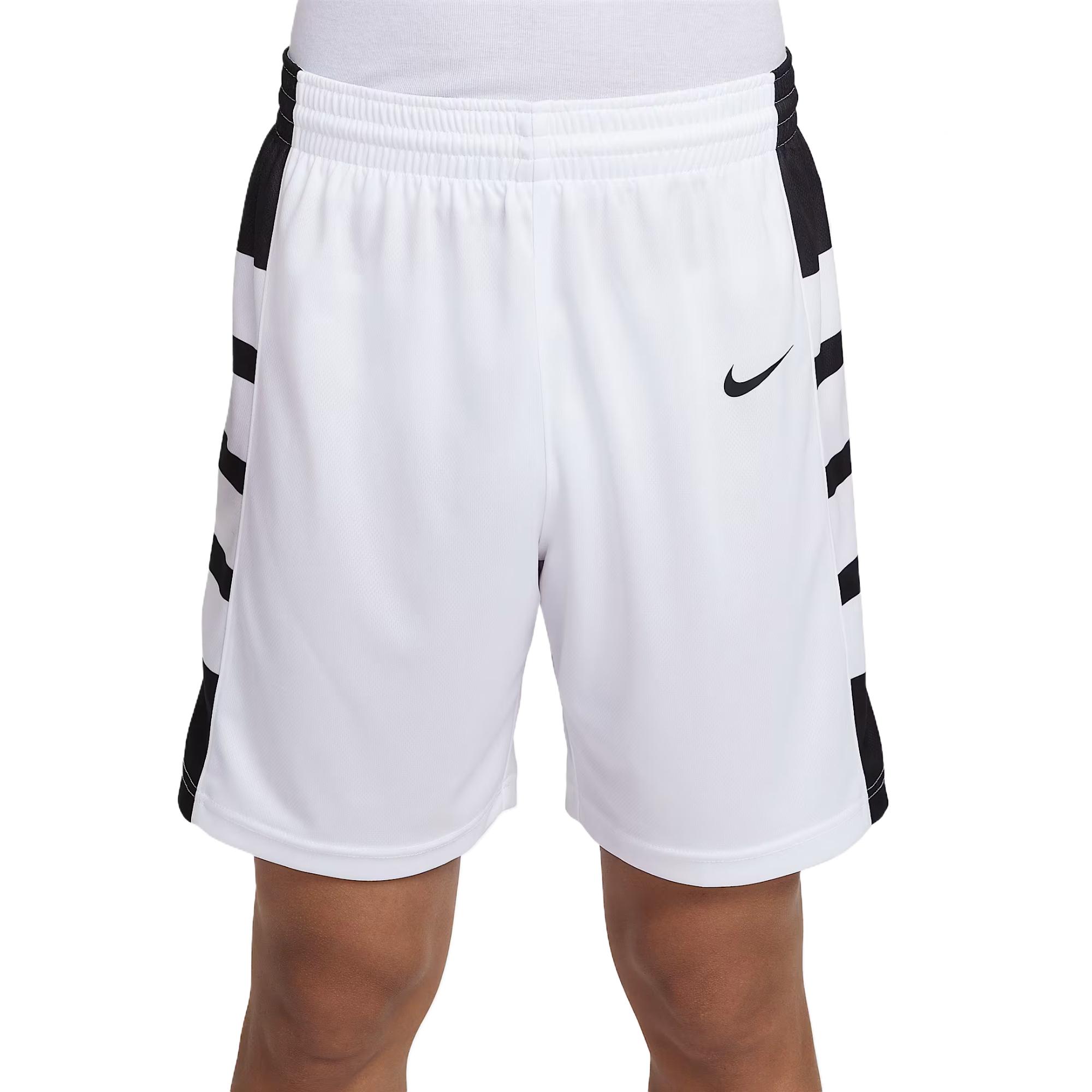 

Nike Dri-Fit Elite Power Comfortable Casual Simple Versatile Sports Shorts Men Shorts White Team-Black IM9812-102 5XL