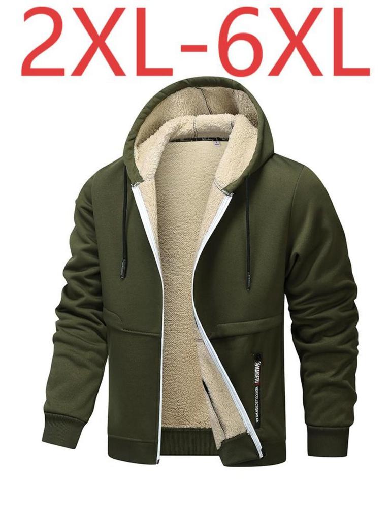 Autumn/Winter 2025 European Lambswool Thick Cardigan Hoodie Sweatshirt