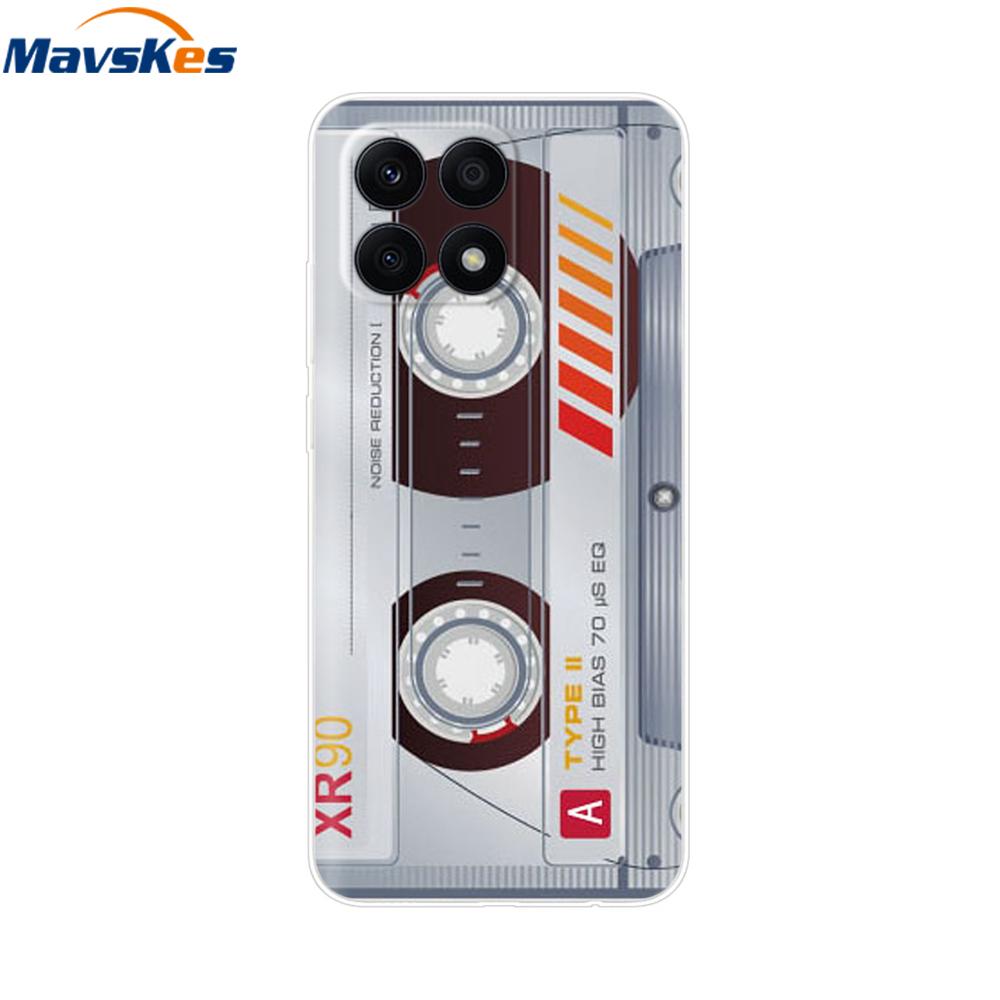 For Honor X8a 2023 Case 4G Funda Clear Soft Silicone TPU Phone Cover Case for Honor X8a Cover HonorX8a X 8a CRT-LX1 Bumper Coque