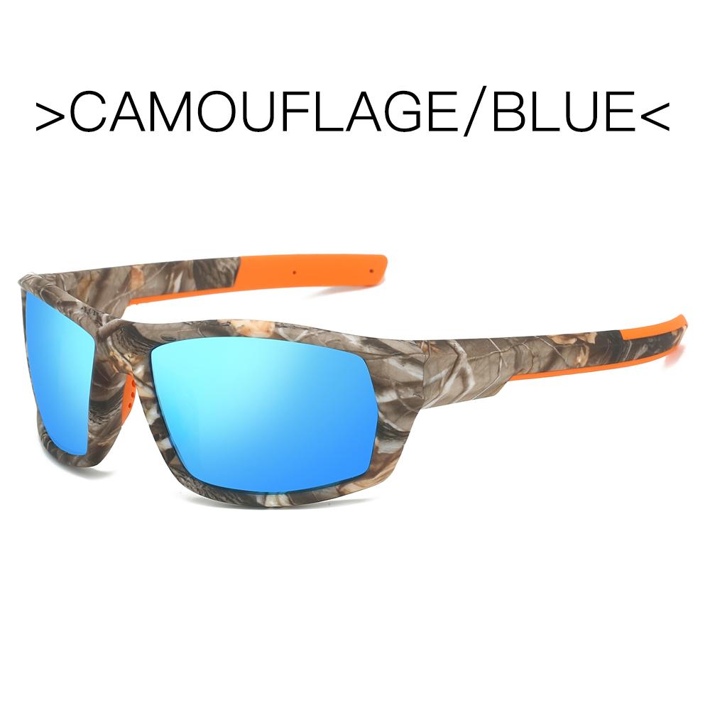 Outdoor Polarized Sunglasses Colorful Camouflage Sport Fishing Riding Glasses Beach Sun Glasses Men Women Shade Eyewears UV400