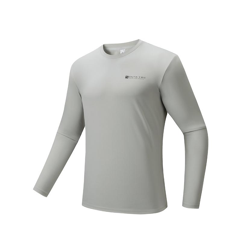 

Anta Осенняя комплексная тренировочная трикотажная футболка с длинным рукавом Мужские топы 952547408-1 S