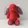 Spider-Man Style Floral Bonnie Bunny Plush Toy, Bunny Stuffed Animal, Comfort Doll Birthday Gift