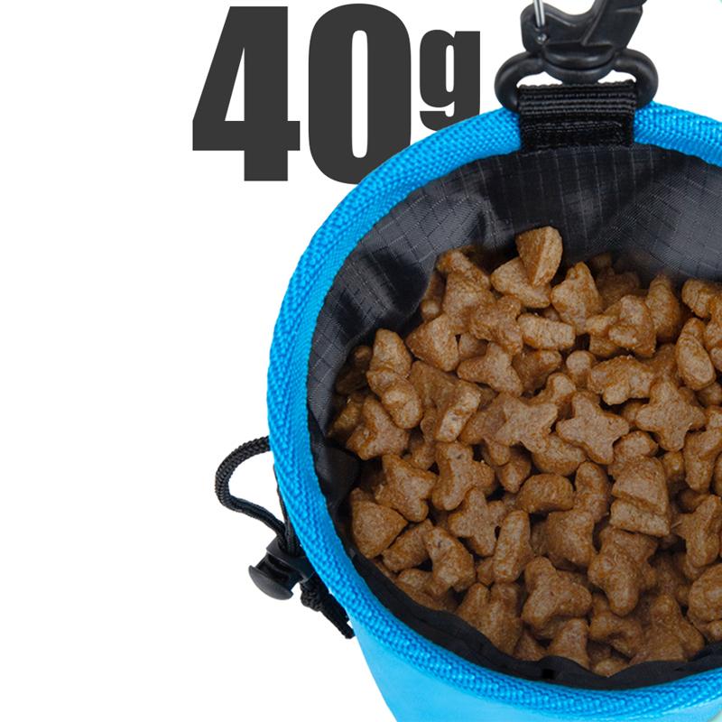 KLEINE KOMBINATION Tragbare Hundetraining-Leckerchentasche Welpen-Hundetüte für Leine Outdoor-Tierleckereien Belohnungen Hüfttasche XZH-T24001-1