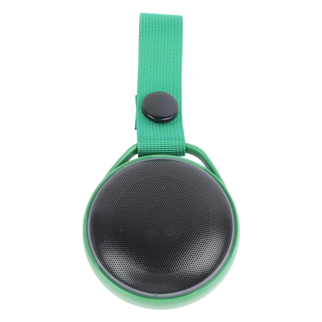 Bluetooth Speaker Green Portable Round Strap Speaker Small Portable Wireless Mini Speaker