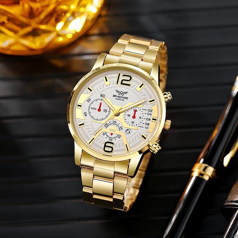 Men S Calendar Steel Belt Watch, Business Watch Batch