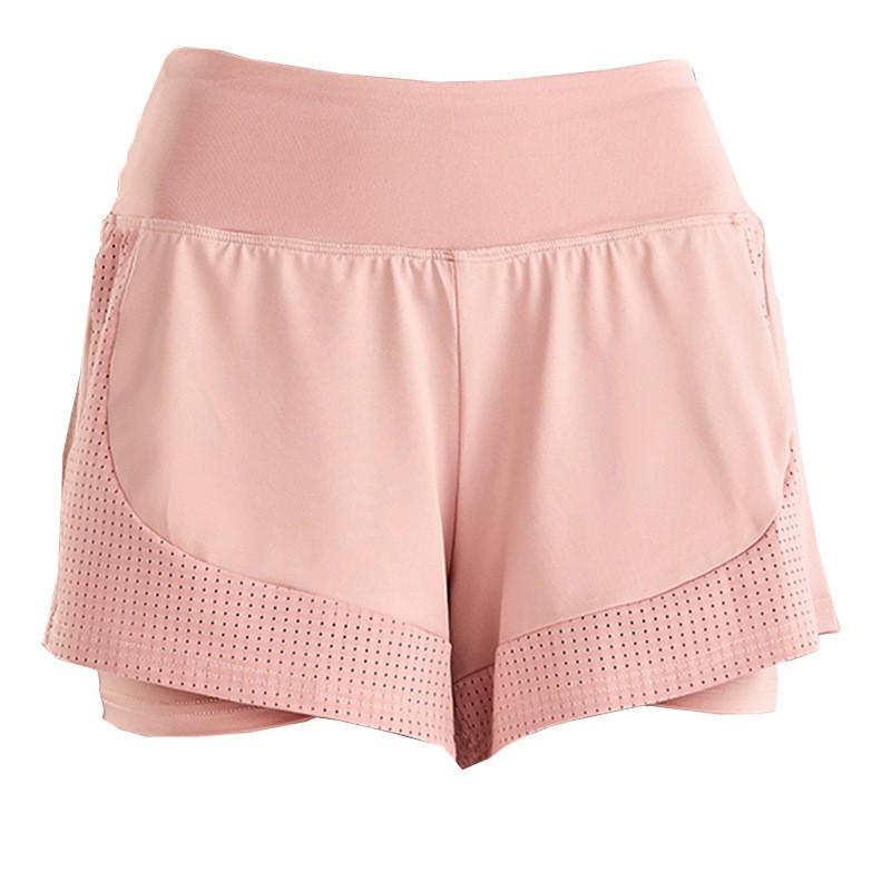 Womens High-Waisted Loose Running Shorts With Inner Lining-Free Design Quick-Dry Athletic Workout Yoga Pants Gym