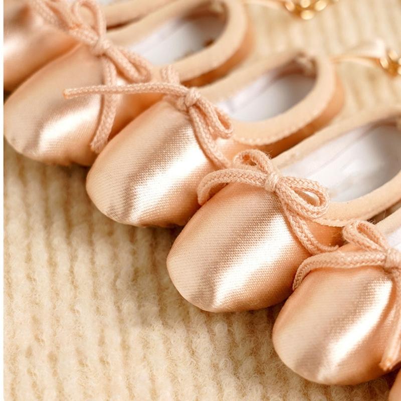 Adorable Tiny Ballet Shoes Accessory Elegant Dance Shoe Keyring Lovely Bag Charm Perfect As A Thoughtful Present