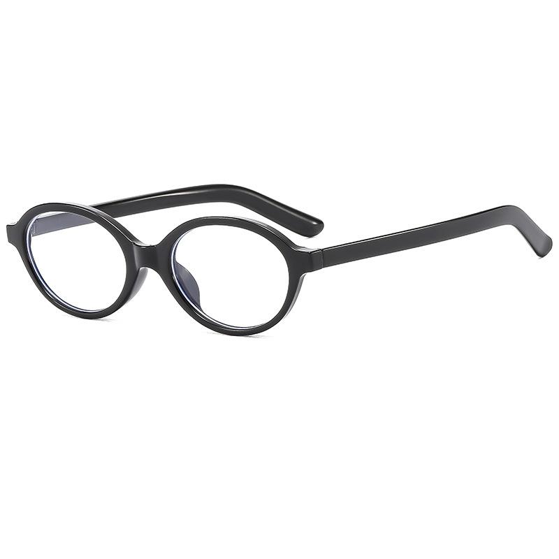 

Trendy Oval Small Frame Presbyopia Glasses For Women Anti Blue Light Eye Protection Leopard Print Reading Glasses Original lens 0