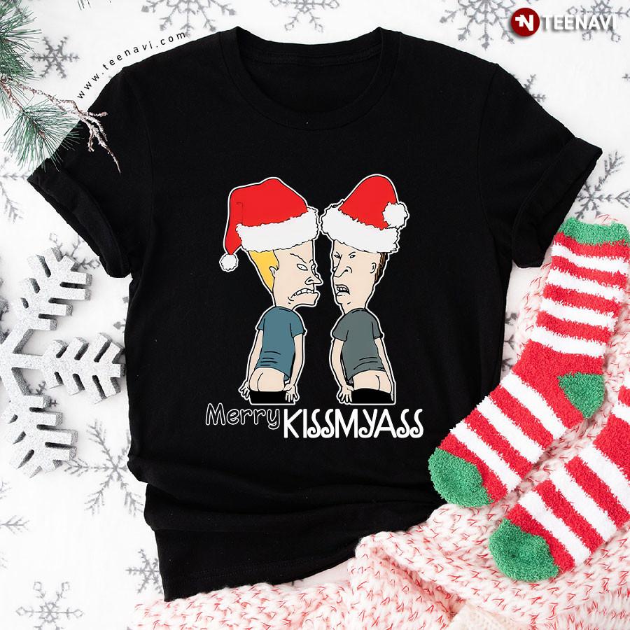 26 Beavis and Butthead Merry Christmas S to 5XL T-shirt TMB4326 Unisex T-Shirt M