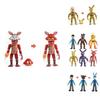 Vibrant 6pcs Fnaf Five Nights At Freddy's Light Up Action Figures For Kids