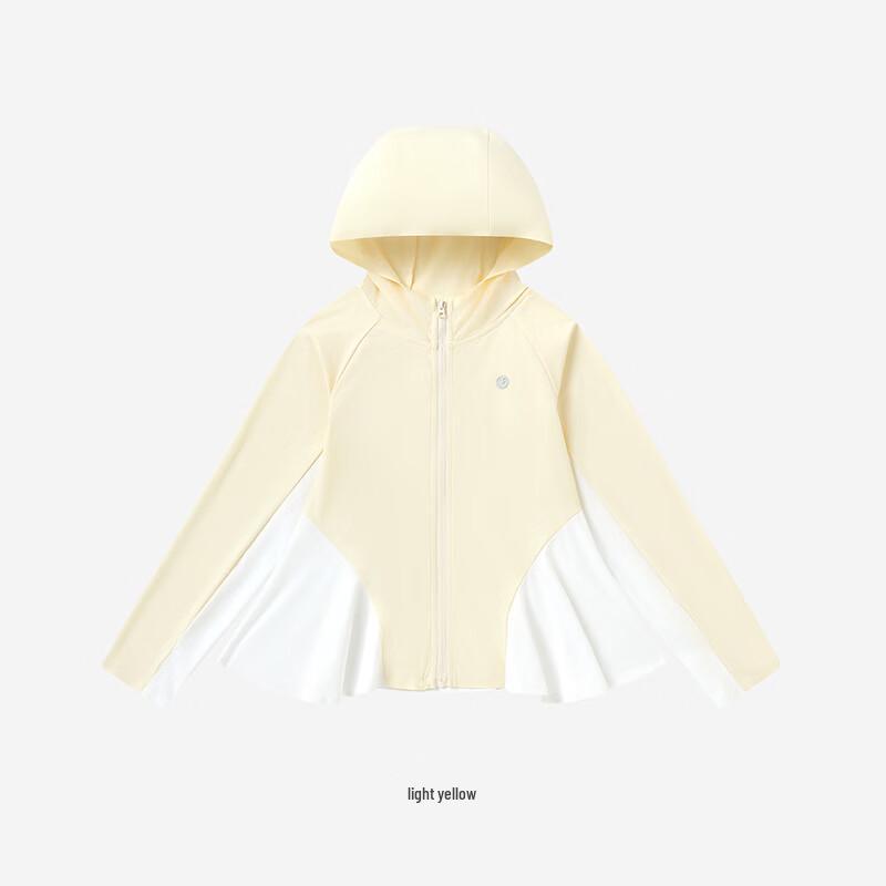 YEEHOO Girls' Cooling Sun Protection Hooded Jacket with Skirt Hem