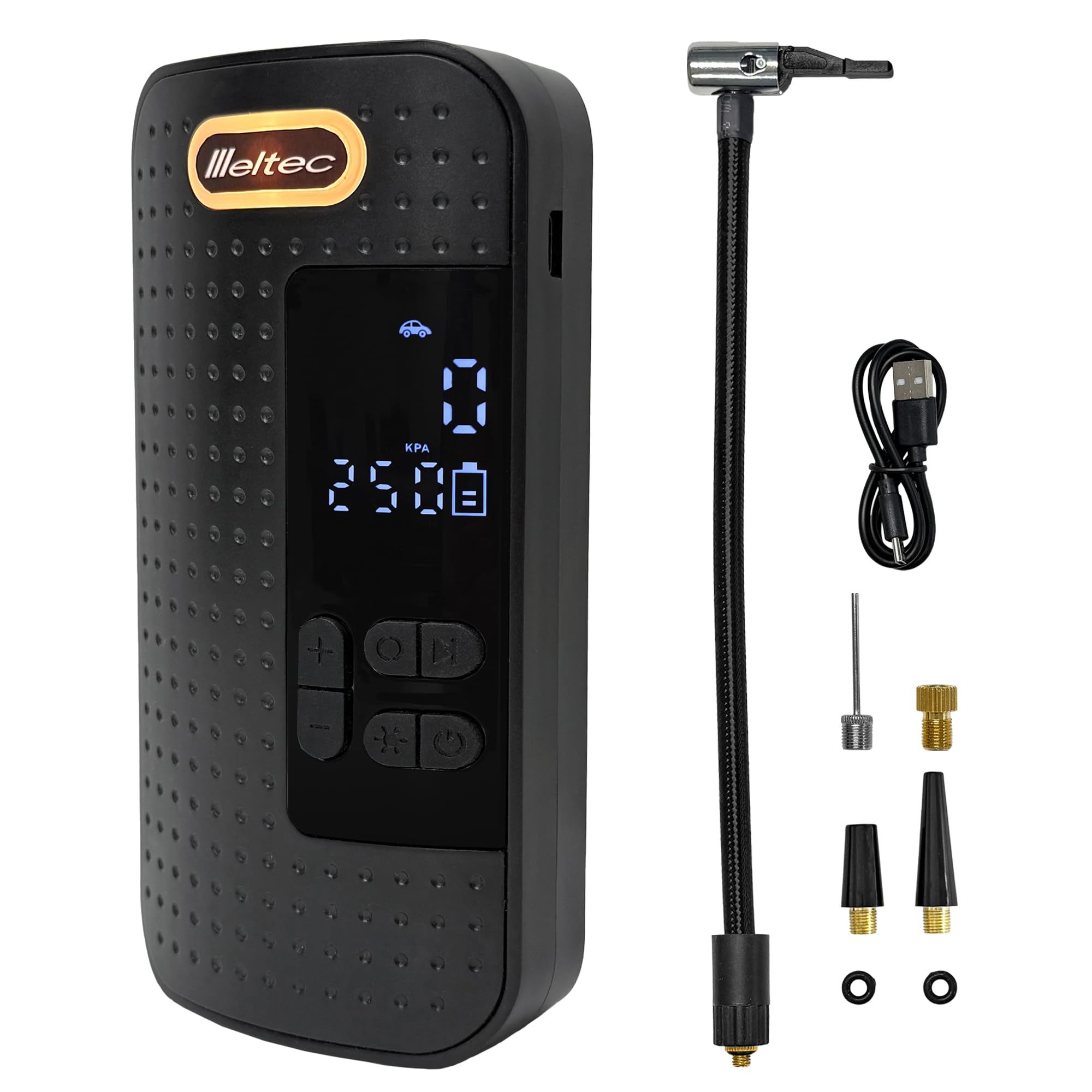 

Meltec Перезаряжаемый Воздух Легкий в Управлении Одним Включает Светодиод и 5 Насадок ML-290 Компрессор, Ручной, Свет,