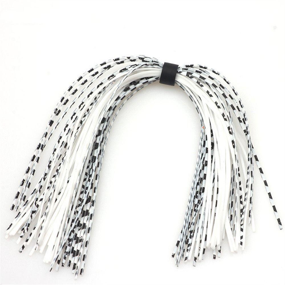 Mixed Color Buzzbaits Spinner 44 Strands Jig Squid Skirt Baitfish Silikonové sukně Spinner Baits