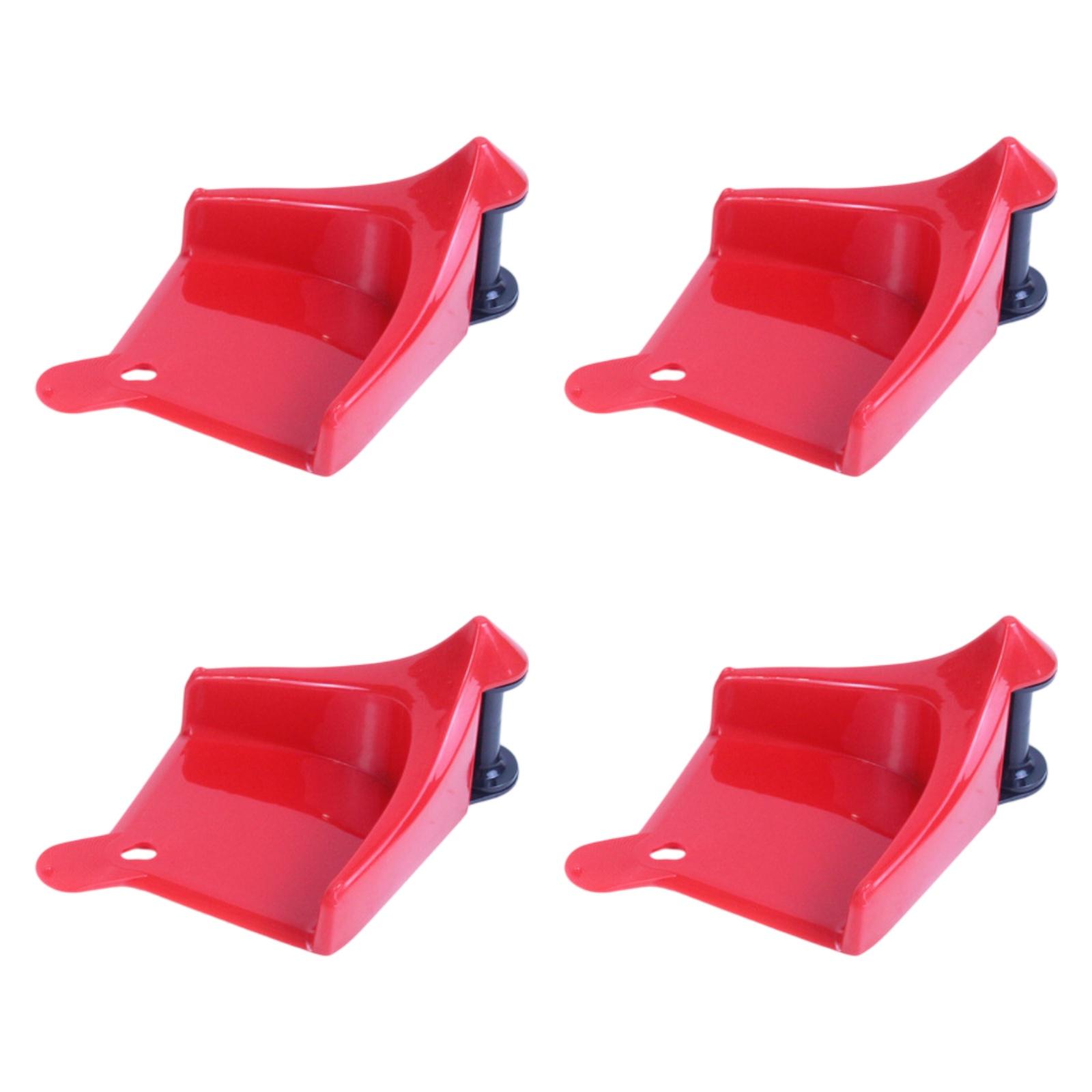 

4Pcs Car Hose Guide Car Wash Tool Prevent Pressure Washer Hose from Stuck and червоний