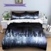 Gotham Dark Style Printed Bedding Set Duvet Cover Pillowcase No Filler, Soft Home Bedroom Decor, Perfect Gift for Fans.chl