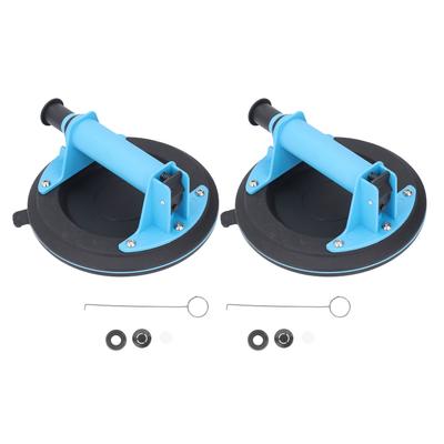 2 Set Glass Suction Cups 8in Industrial Vacuum 440LBS200KG Heavy Duty Lift for Replace Auto