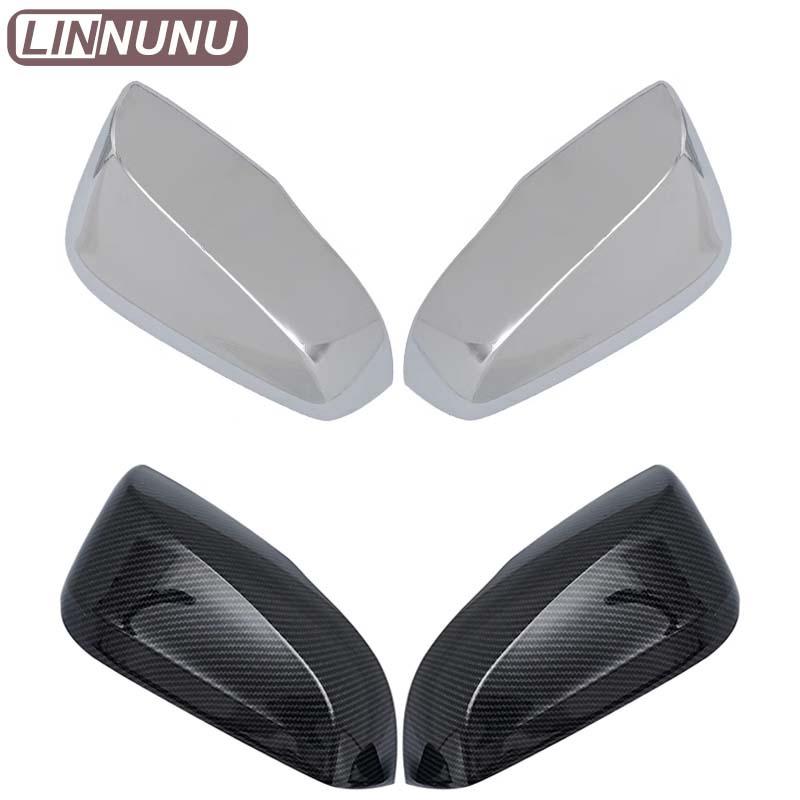LINNUNU Car rearview Reversing mirror decorate cover For toyota RAV4 XA50  2024 2025 Exterior accessories Scratch resistant