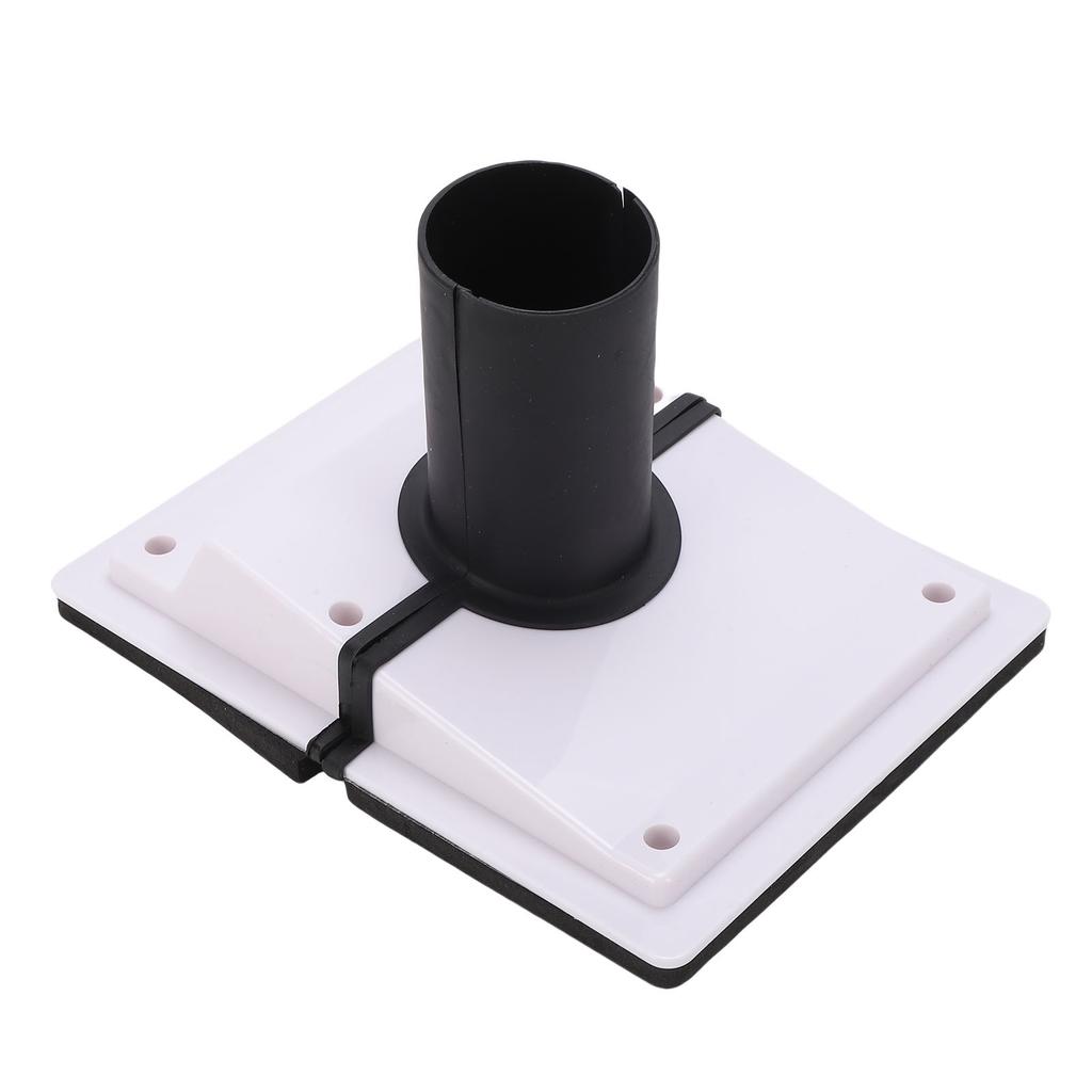 HVAC Wall Penetration Line Set Cover Kit Plastic Split AC Line Set Wall Cover with Soft Gasket for Indoor Outdoor   Conditioner