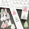 500pcs/Roll Cartoon Christmas Tree Reward Stickers Cute Creative Decoration Decal for Suitcase Laptop DIY Seal Label Sticker Toy