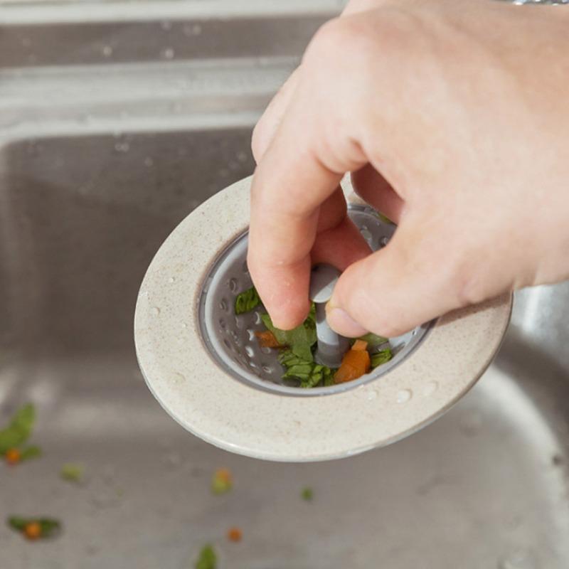 Kitchen Sink Vegetable Basin Filter, Dishwasher Filter Sewer Anti-clogging Cover Drainage Floor Drain
