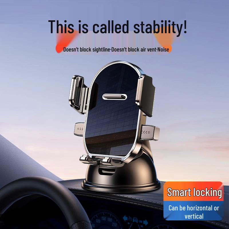 Universal Car Phone Holder 2026 with Suction Cup for Dashboard and Console