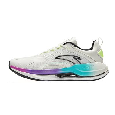 Comfortable Non-Slip Wear-Resistant Shock Absorbing Low-Top Casual Running Shoes Men Sneaker White 912435537-6
