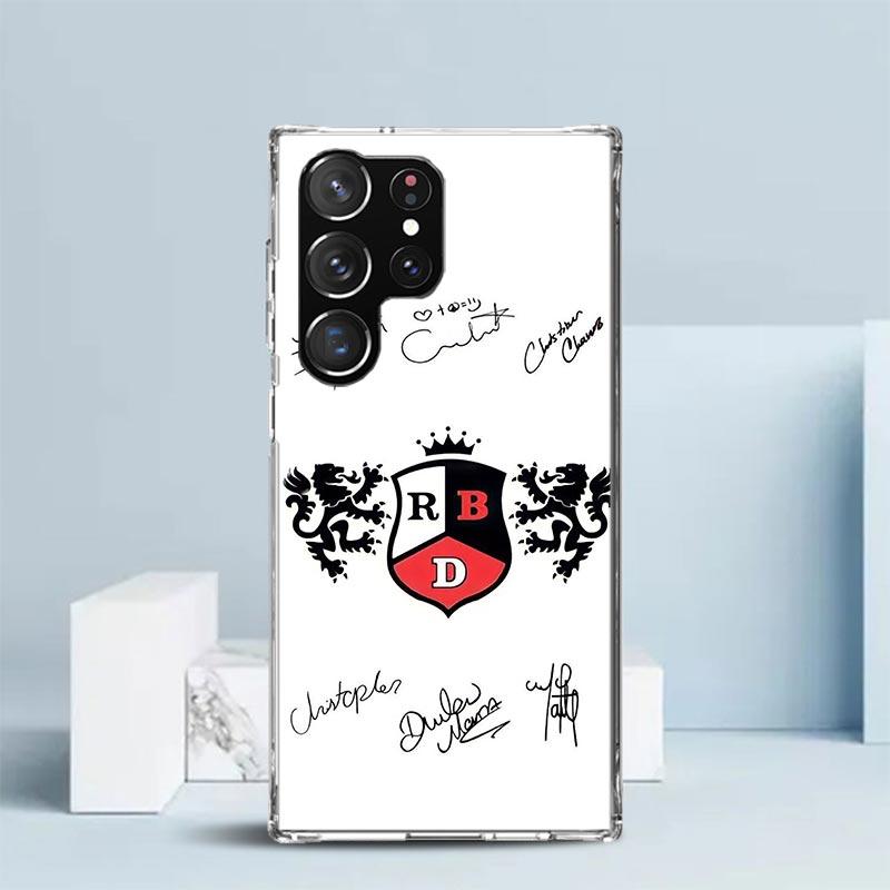 F-Fashion RBD R-Rebelde Soft Cover for Samsung Galaxy S25 Edge S26 S24 S23 Ultra Phone Case S22 S21 Plus S20 FE Print Pattern Sh