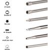 Pack of 12 Carburetor Adjustment Tool and Cleaning Kit for 2-Cycle Small Engine for Trimmer Chainsaw
