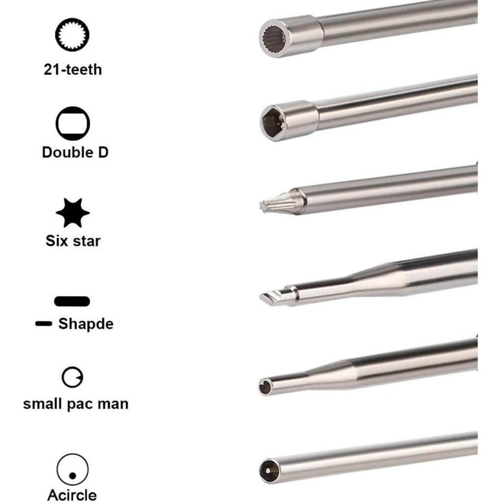 Pack of 12 Carburetor Adjustment Tool and Cleaning Kit for 2-Cycle Small Engine for Trimmer Chainsaw