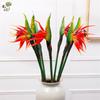 1 Stück künstliche Paradiesvogelblumen Gummi lange Stielblumen geeignet für DIY Heimparty Thema Hochzeitsdekoration