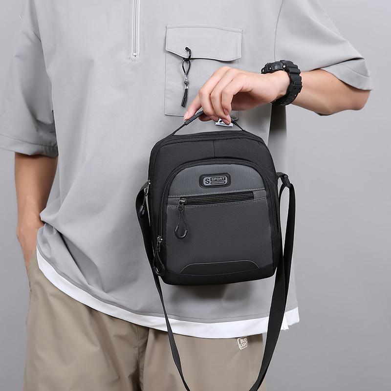 Herren-Umhängetasche, lässige Herrentasche, wasserdicht, multifunktionale Umhängetasche für den Außenbereich